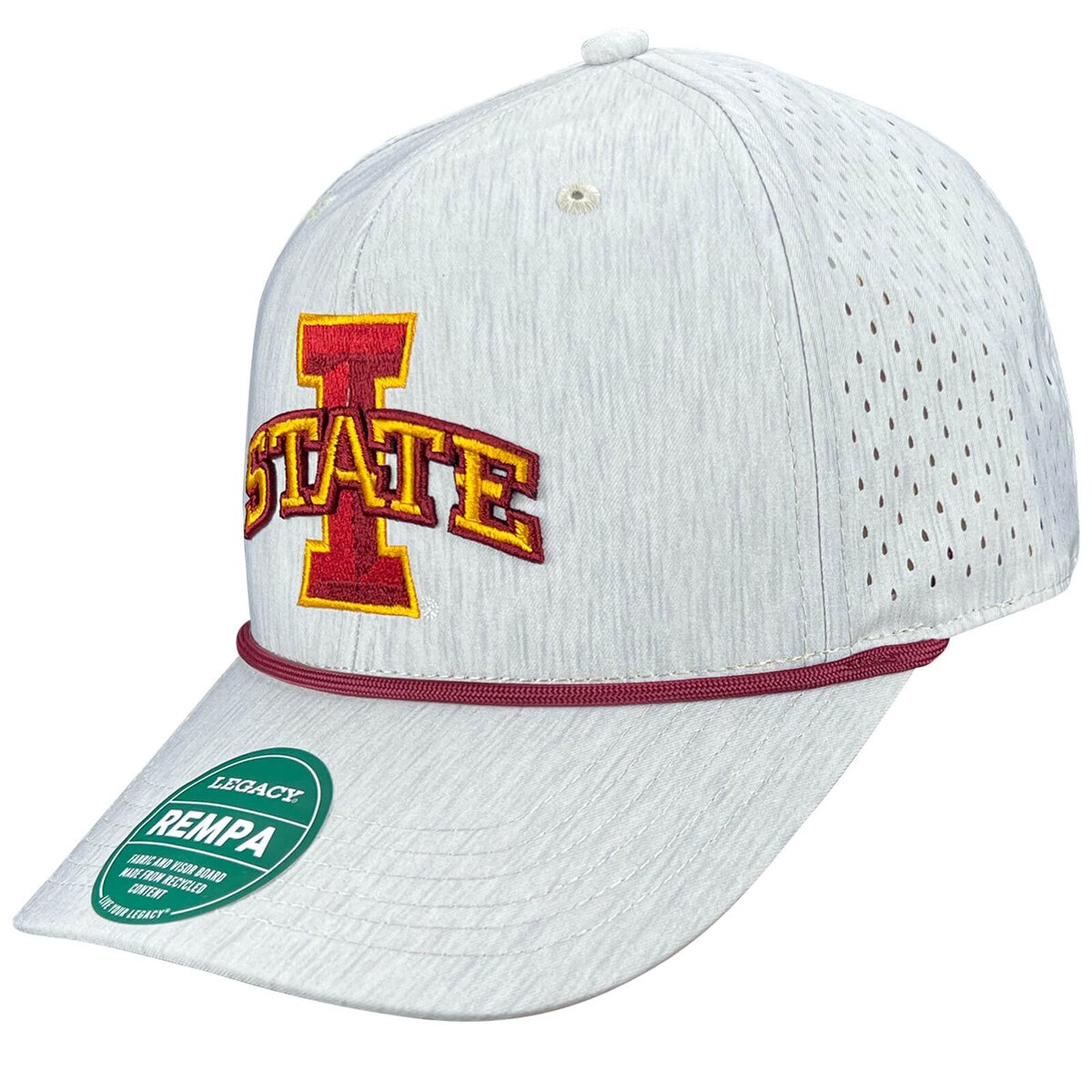 Legacy I-State Sand & Cardinal Rope Dri-Fit Hat